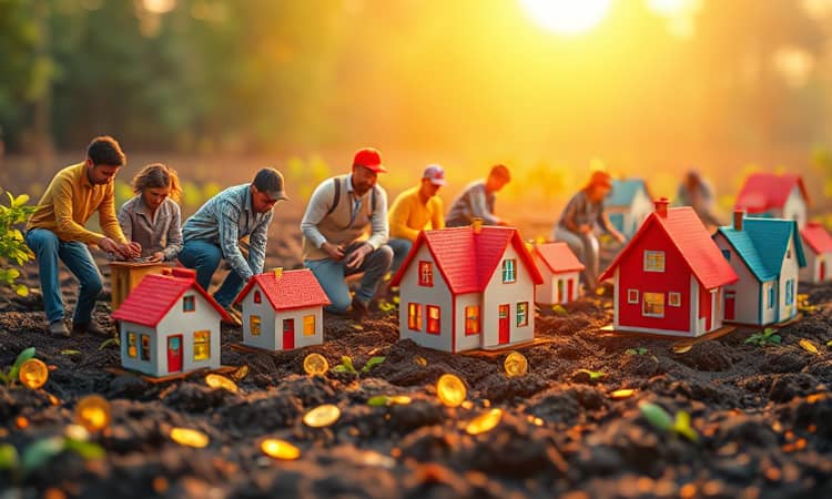 Invierte en bienes ra'ices con poco capital